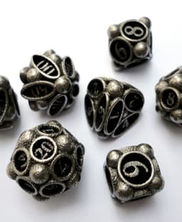 Spore Dice Set with Decader 3d model