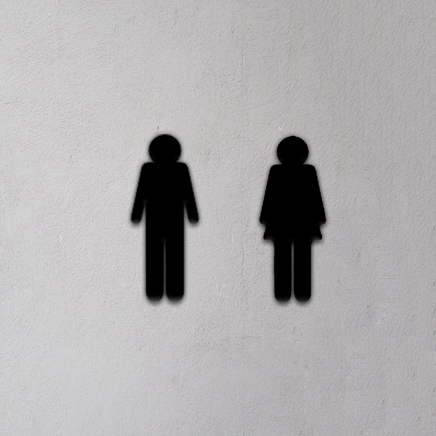 Toilet Sign 3d model