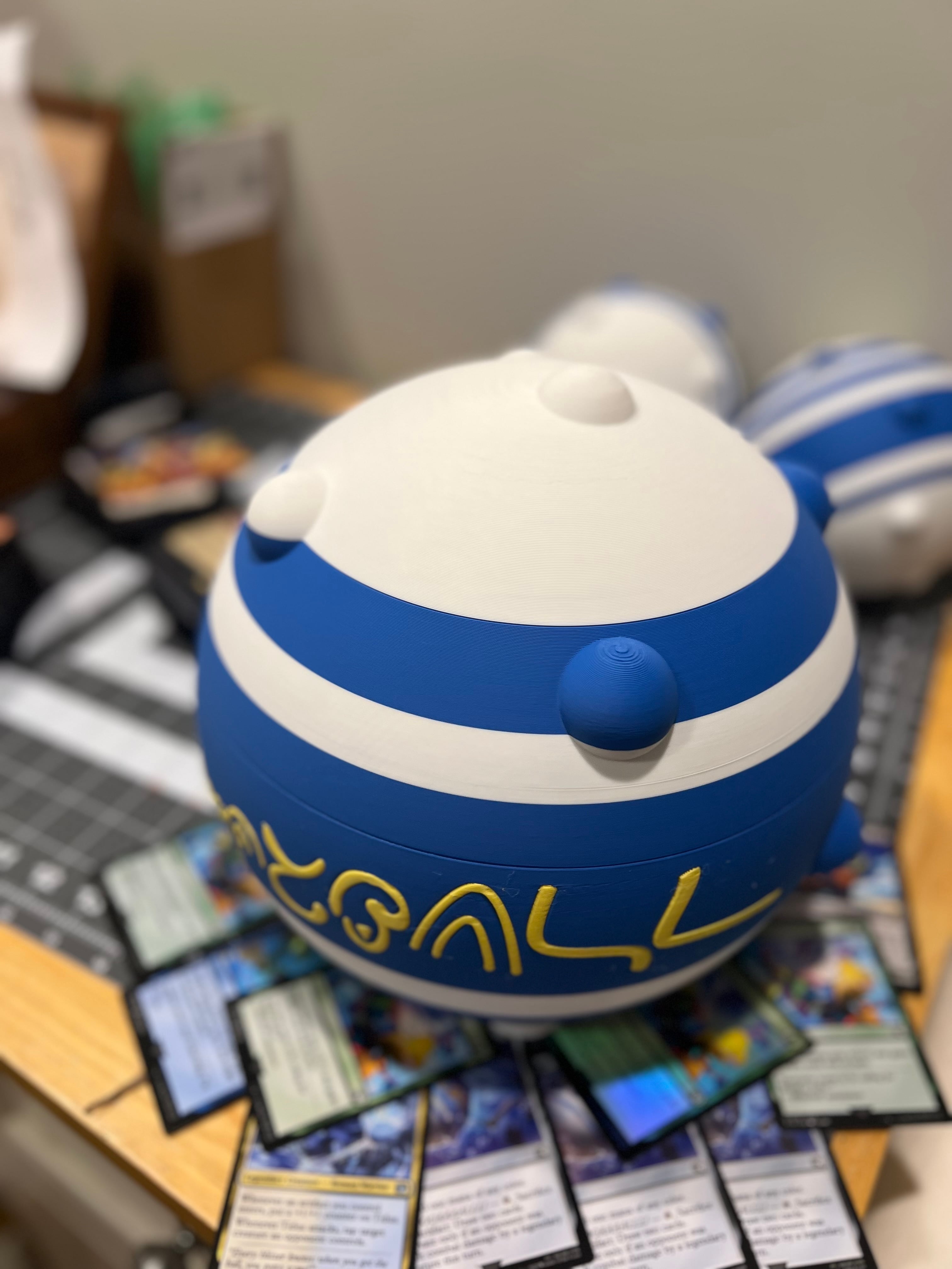 4 Deck Blitz Ball 3d model