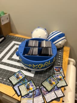 4 Deck Blitz Ball 3d model
