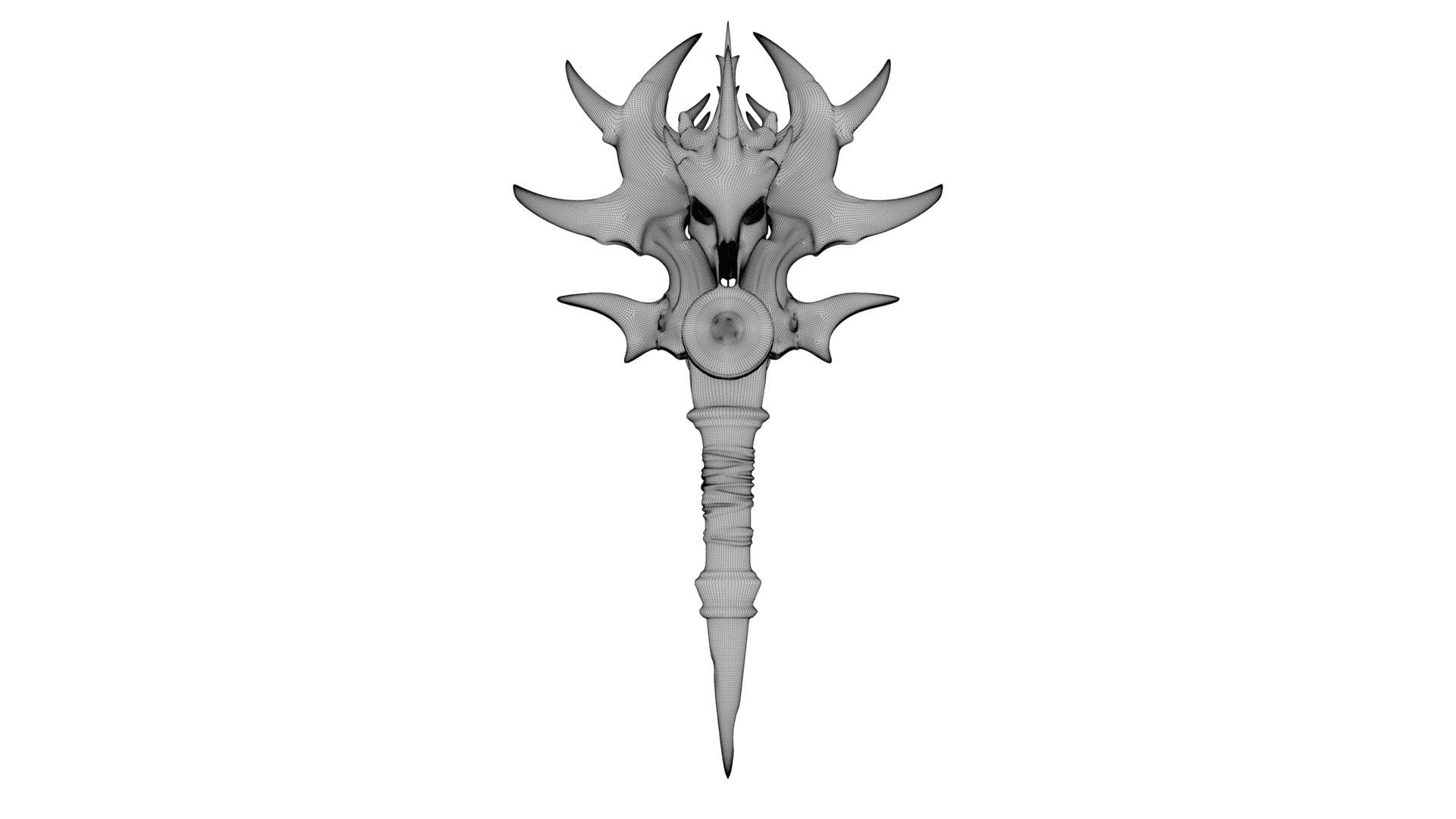 Crown of the Horned Sentinel 3d model