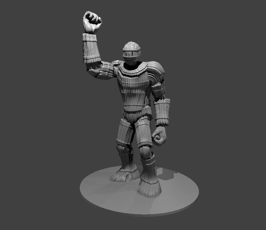 Wicker Man - Wicker Man - 3d model render - D&D - 3d model