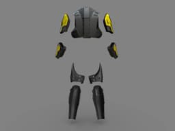 Helldivers Starter Armor 3d model