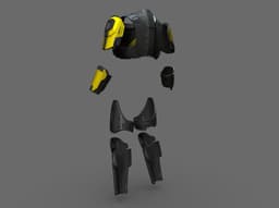 Helldivers Starter Armor 3d model