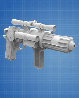 EE-4 Carbine Rifle - Star Wars 3d model