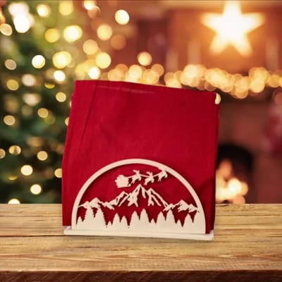 Christmas Napkin Holder 3d model