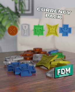 RPG - Coin Currency Pack 3d model