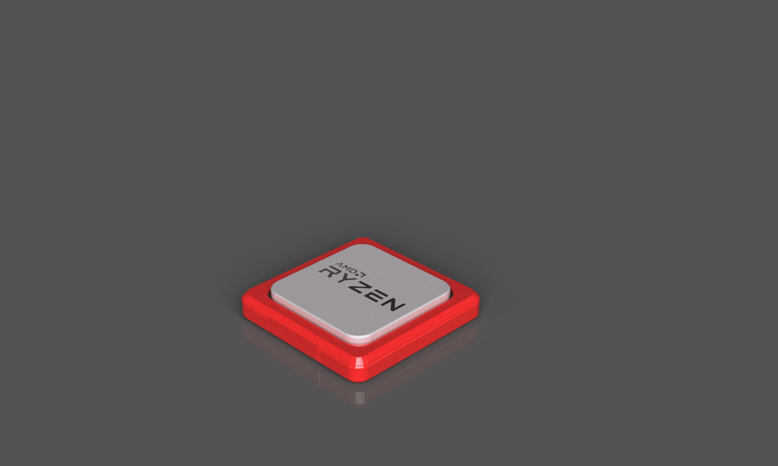 AM4 CPU Clam Shell (ESD Safe Filament) 3d model