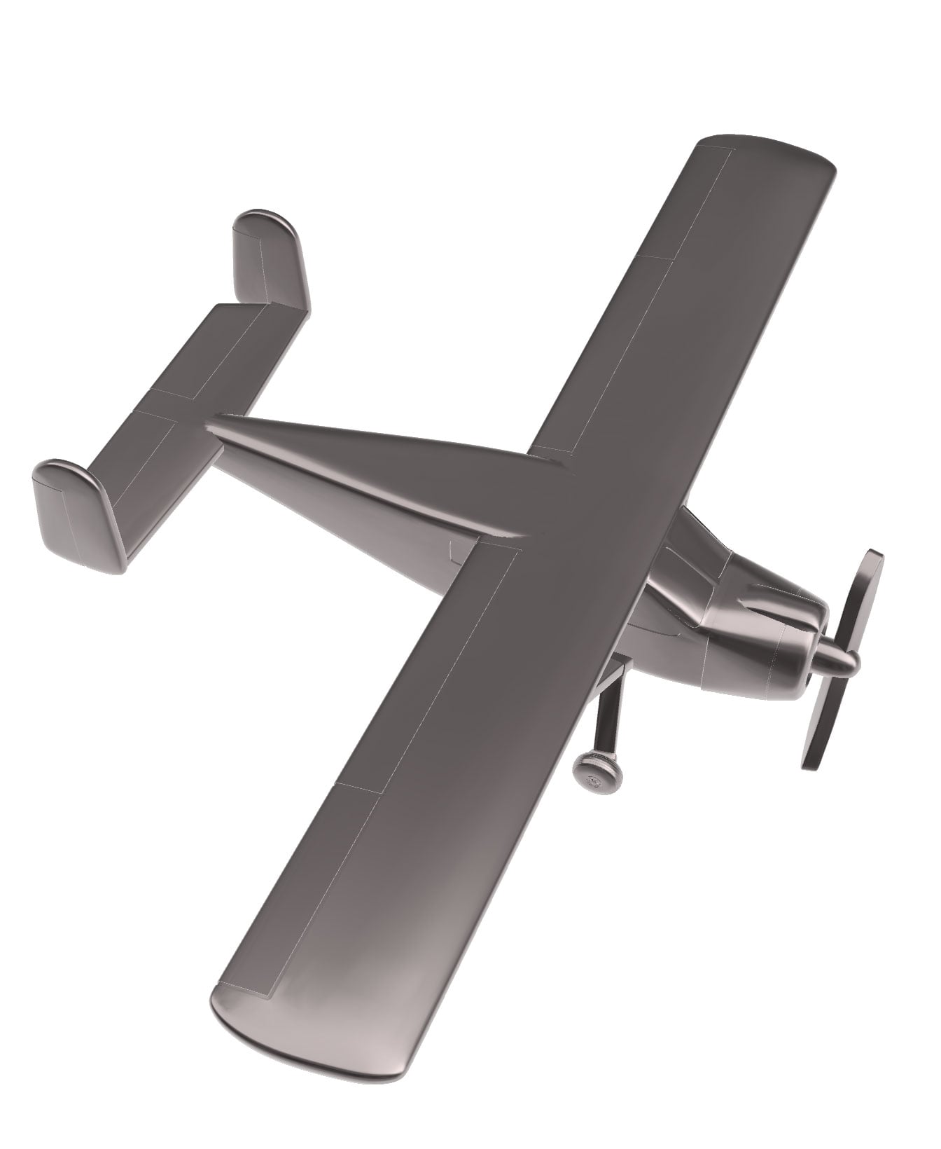 Max Holste MH-1521 Broussard 3d model
