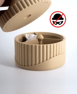 Dual Secret Jewelry Box 3D Print File | Storage Box Model "Aurelia" | Two Hidden Containers 3d model