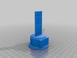 Door Prize Trophy 3d model