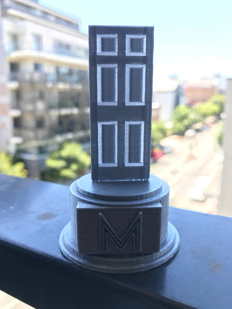 Door Prize Trophy 3d model