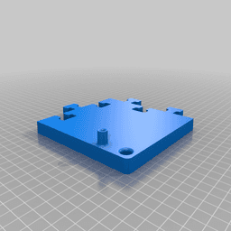 Micro ATX/Mini ITX Open Air Mountable 3d model