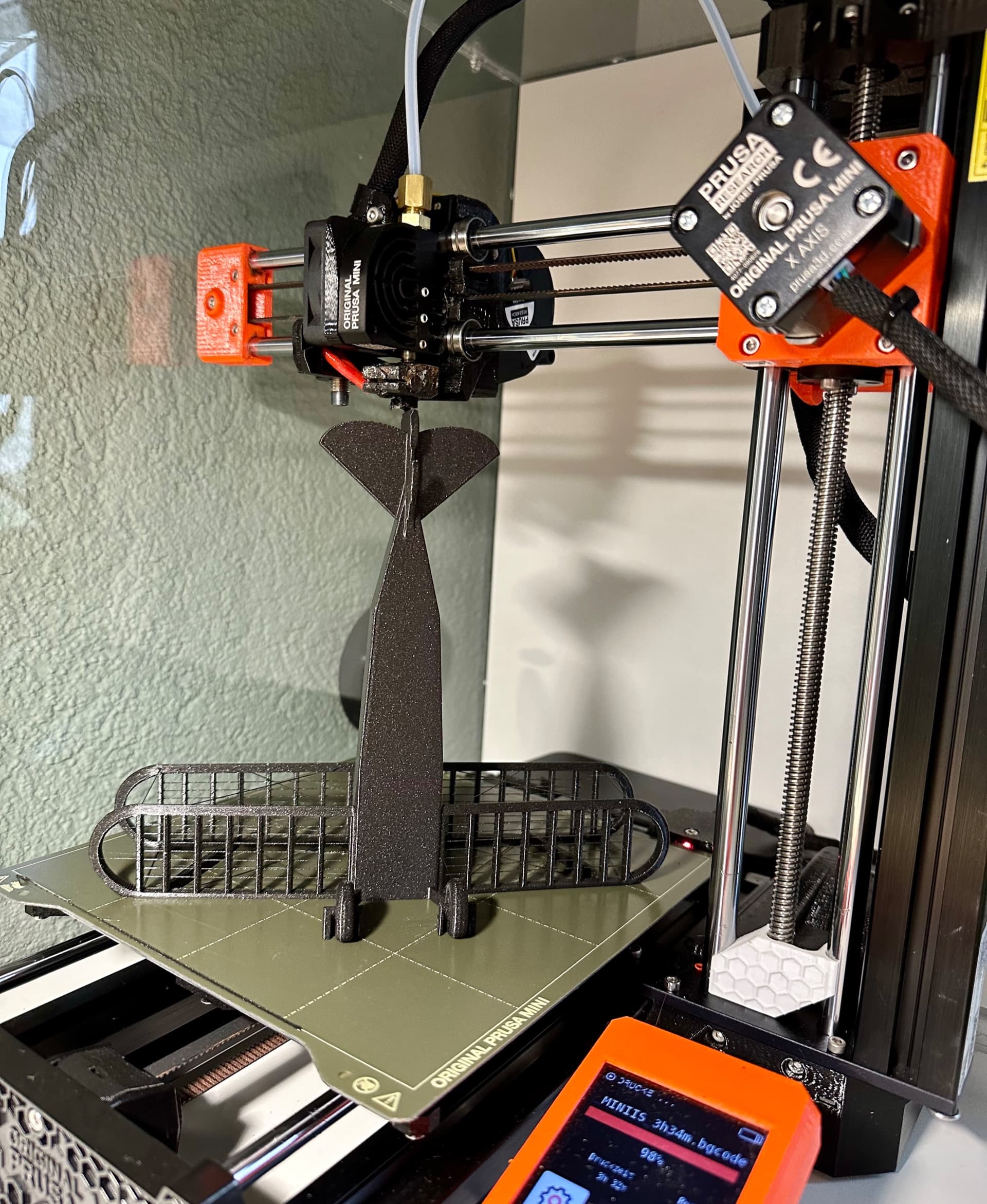 I did it just for fun.
Great design, worked well without supports.
PLA, 0,3mm layer on Prusa Mini+
Many thanks to #3dprintbunny