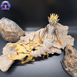 Merman Jesper - Articulated 3d model