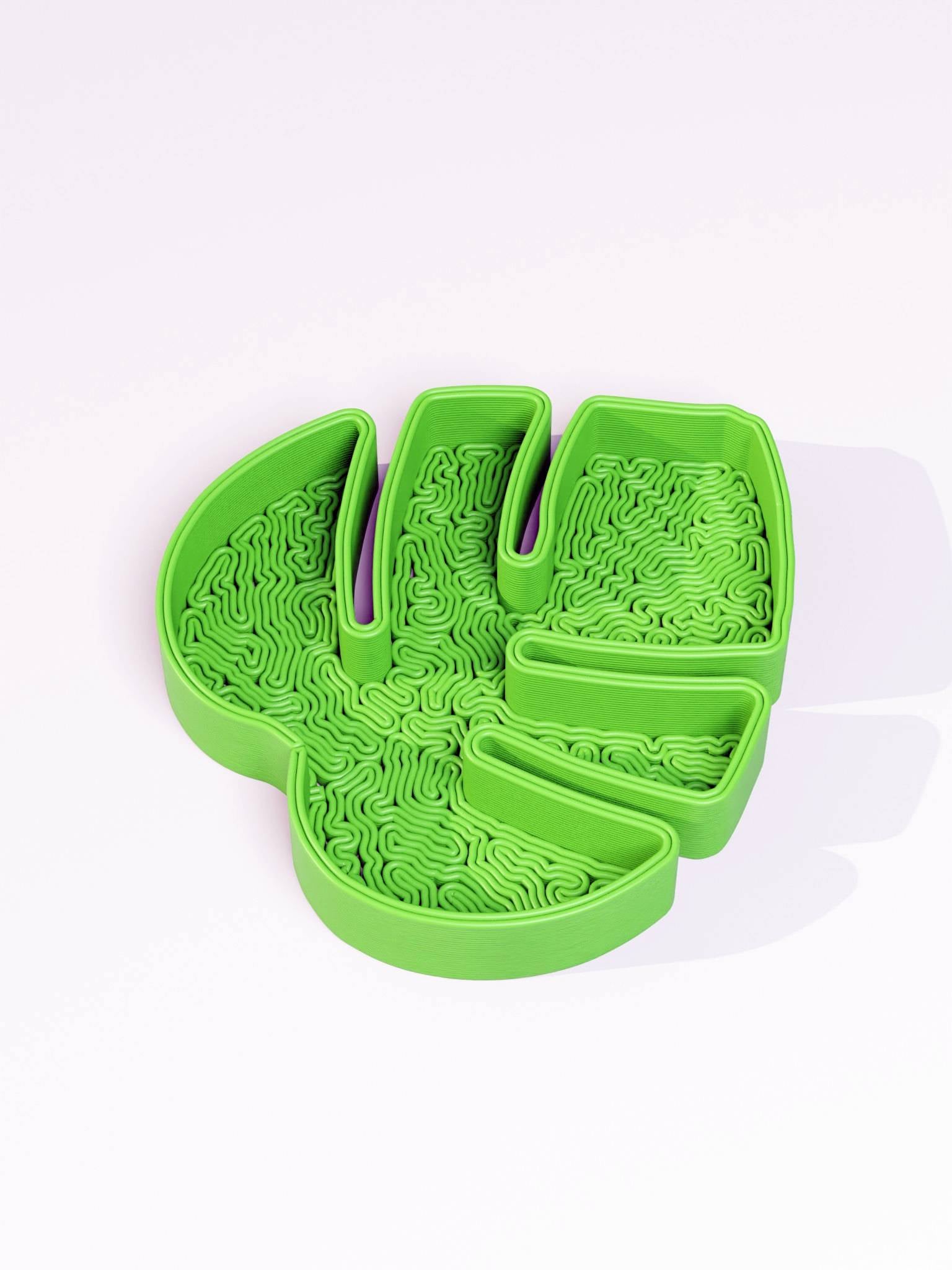 Monstera Leaf Jewelry tray 3d model
