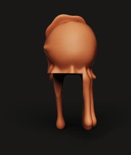 Melting Shelf Pot | Dripping Liquid Vase 3d model