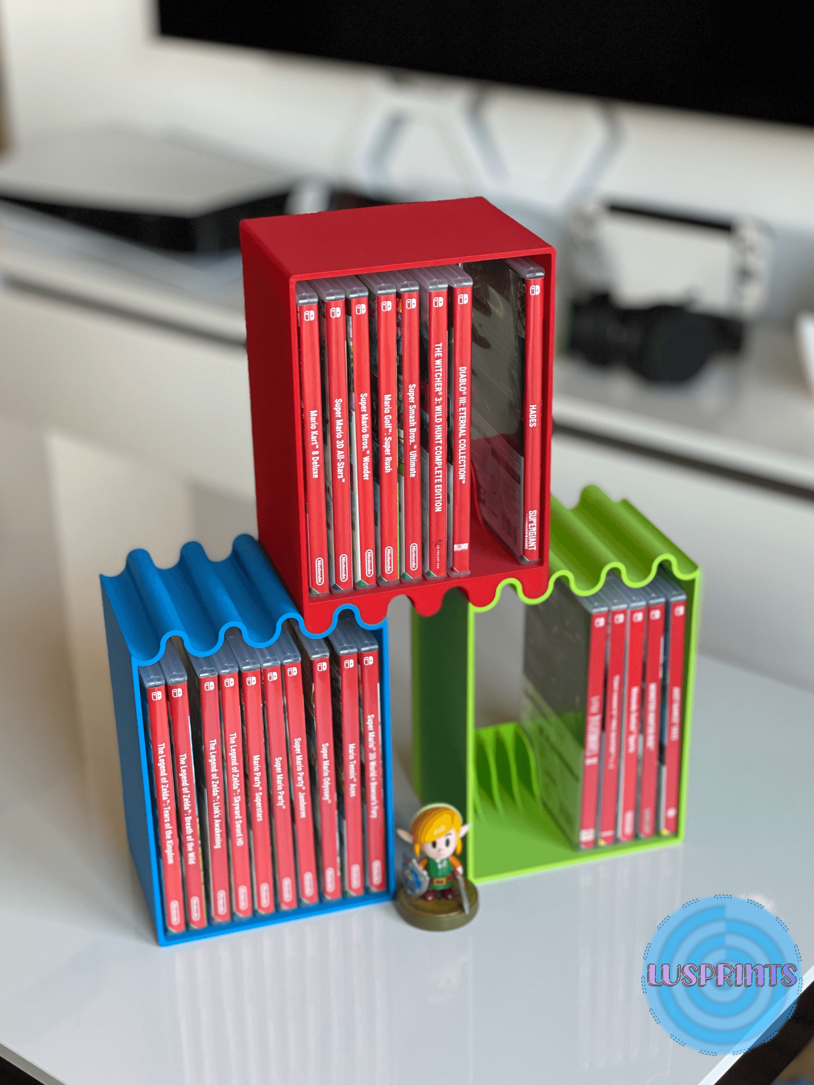 Nintendo Switch Game Shelf! 3d model