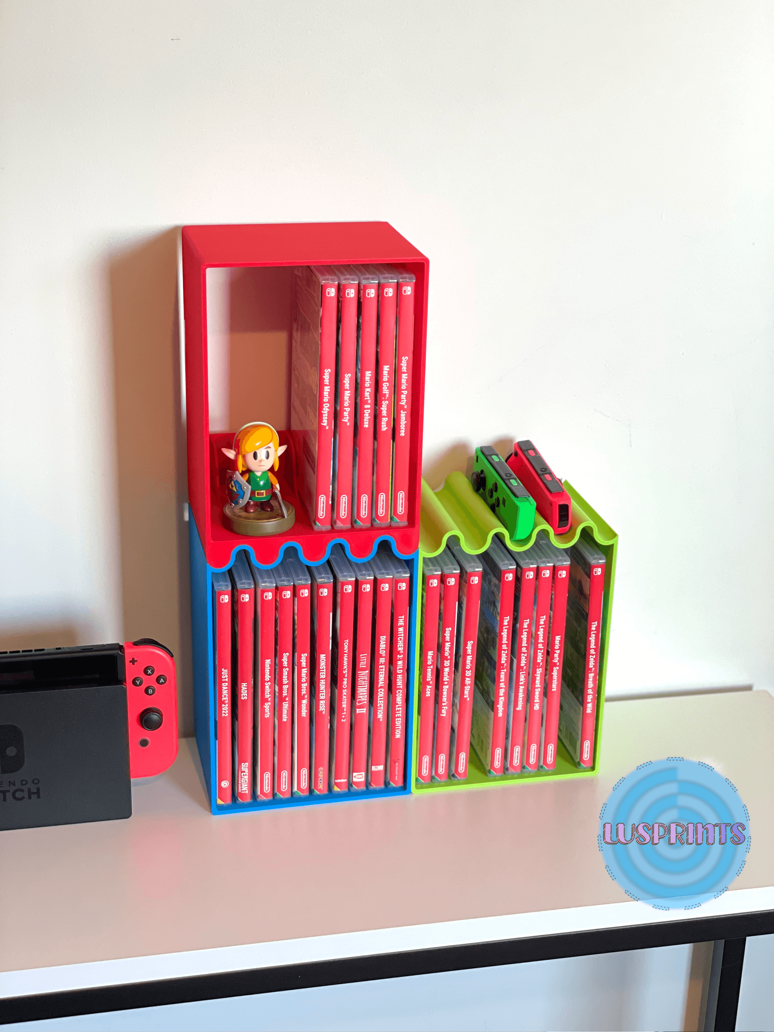 Nintendo Switch Game Shelf! 3d model