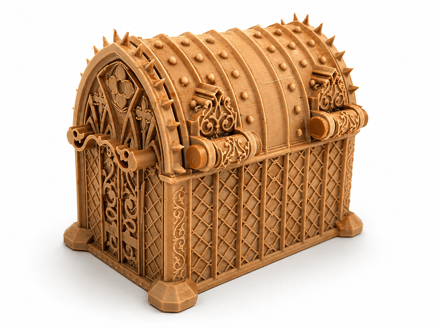 Ornate Gothic Treasure Chest 3d model