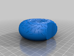 Bitten Doughnut 3d model