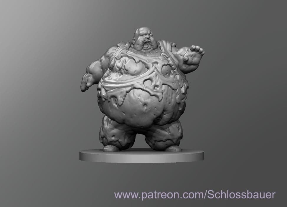 Big Zombie 3d model