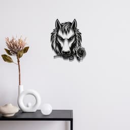 Horse Wall Art 3d model