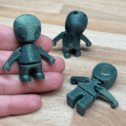 3D Printable Flexi Alien 3d model