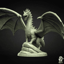 Green Dragons 3d model