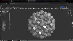 Ball of Mirrored Dodecahedra 3d model