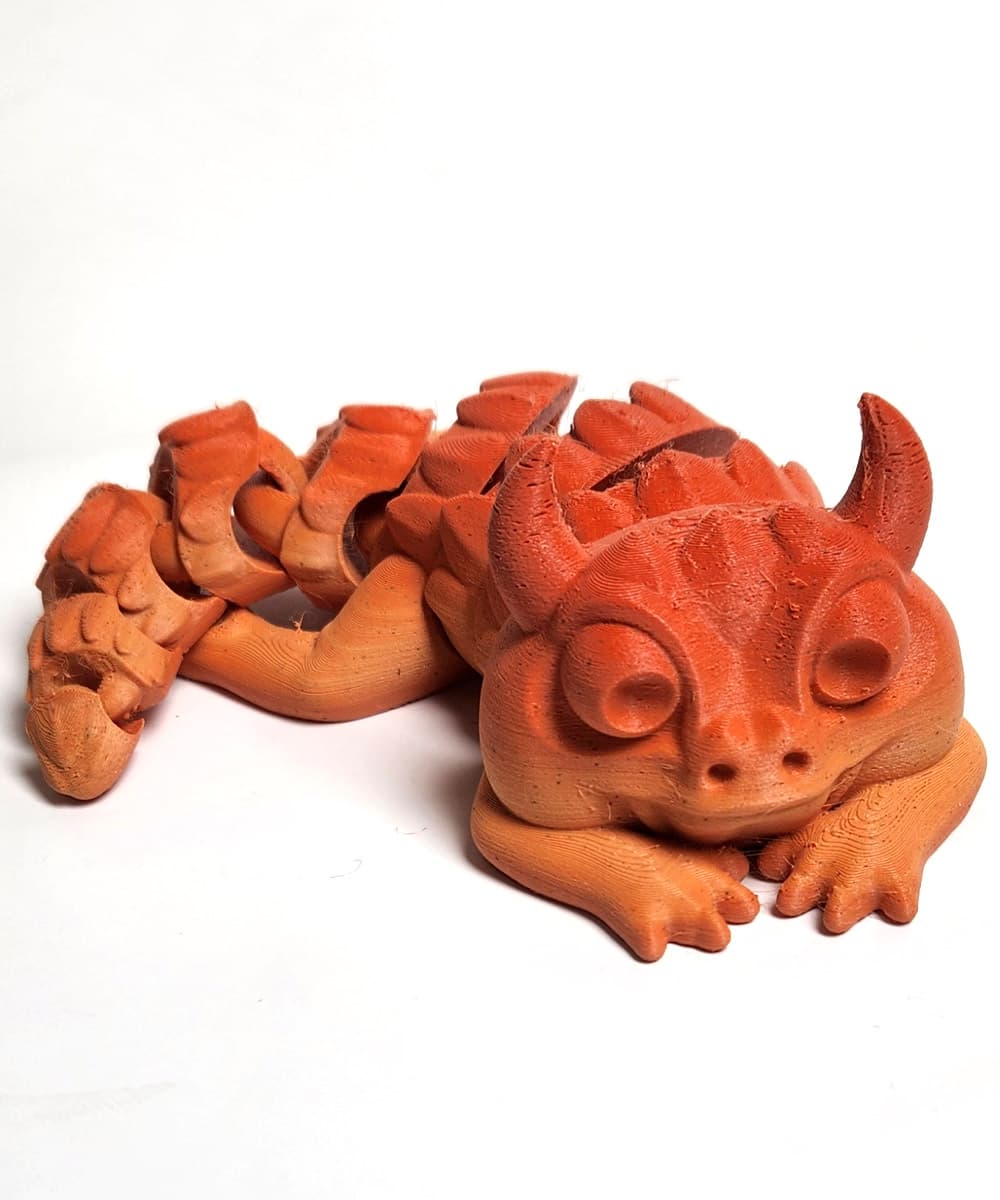 Articulated Magic Dragon 3d model