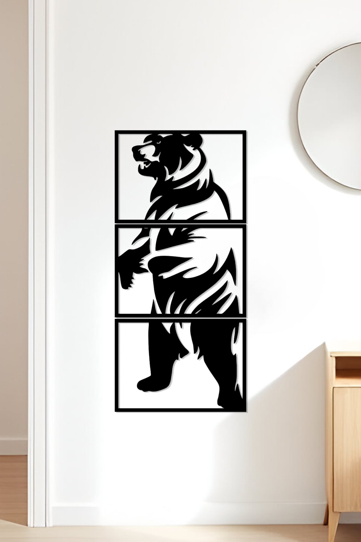 Bear Wall Art, Wall Decor, Home Decor 3d model