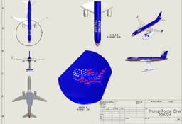 Trump Force One 101124.STL 3d model
