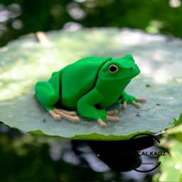 Flexy Frog - The Articulating Pond Hopper 3d model
