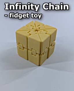 Infinity Chain - Fidget toy 3d model
