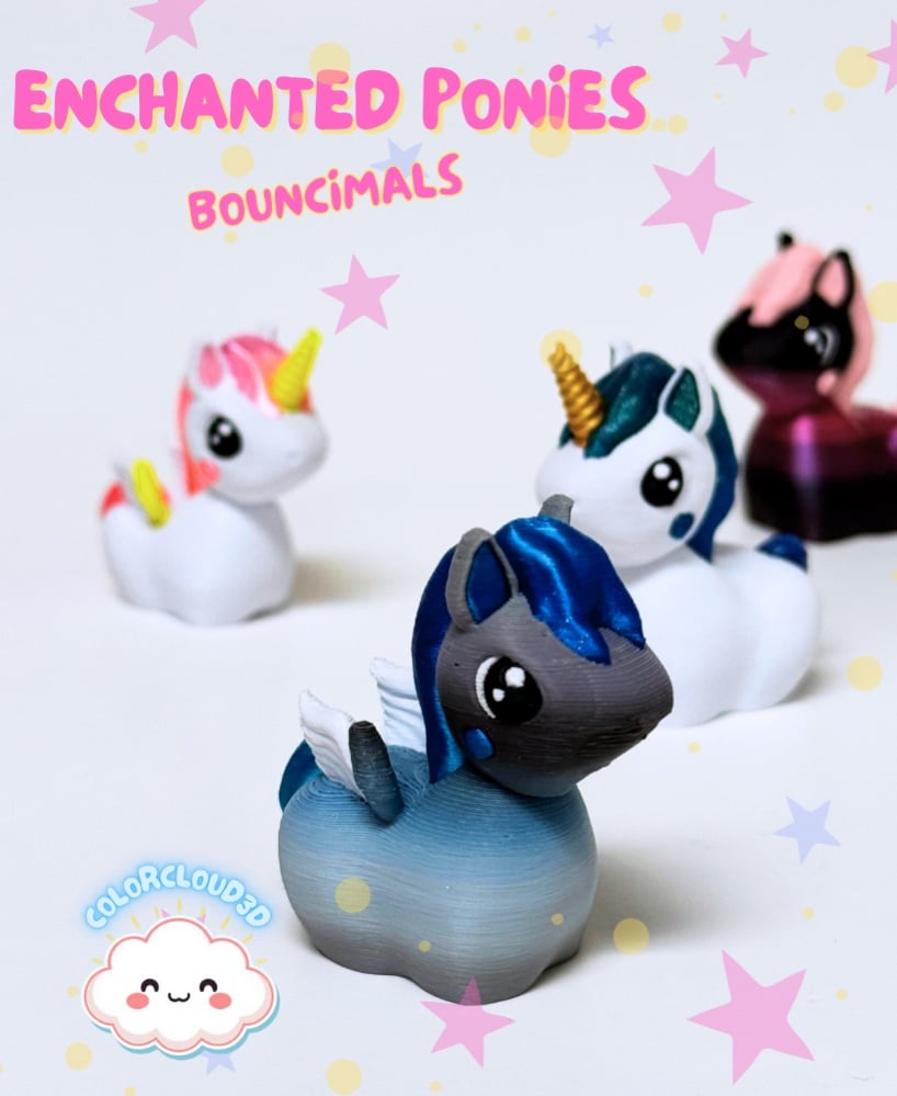 Pegasus - Bouncimal - Enchanted Pony 3d model