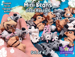 Mini Beans Set 1: Little Rascals 3d model