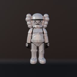 KAWS Storm Trooper 3d model