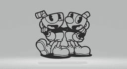 Cuphead 2D.stl 3d model