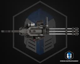 HD2 Maxi Gun - 3D Print Files 3d model