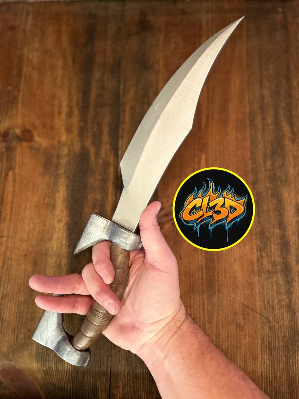 Spartan Dagger - Cosplay Axe / Prop 3d model
