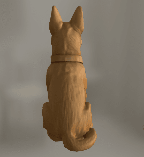 German Shepherd 3d model