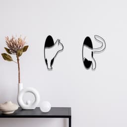 Cat Wall Art 3d model
