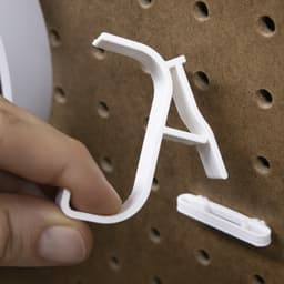 Peg Anything // 8BitDo SN30 Pro+ Controller Pegboard Mount 3d model