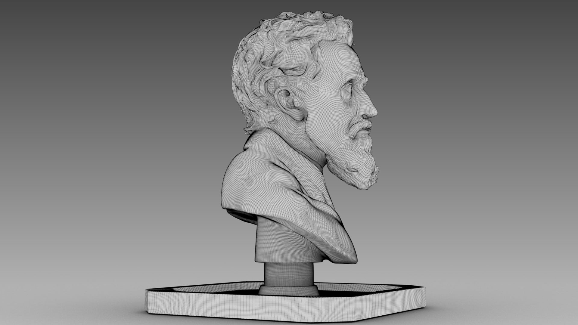 Michelangelo 3d model