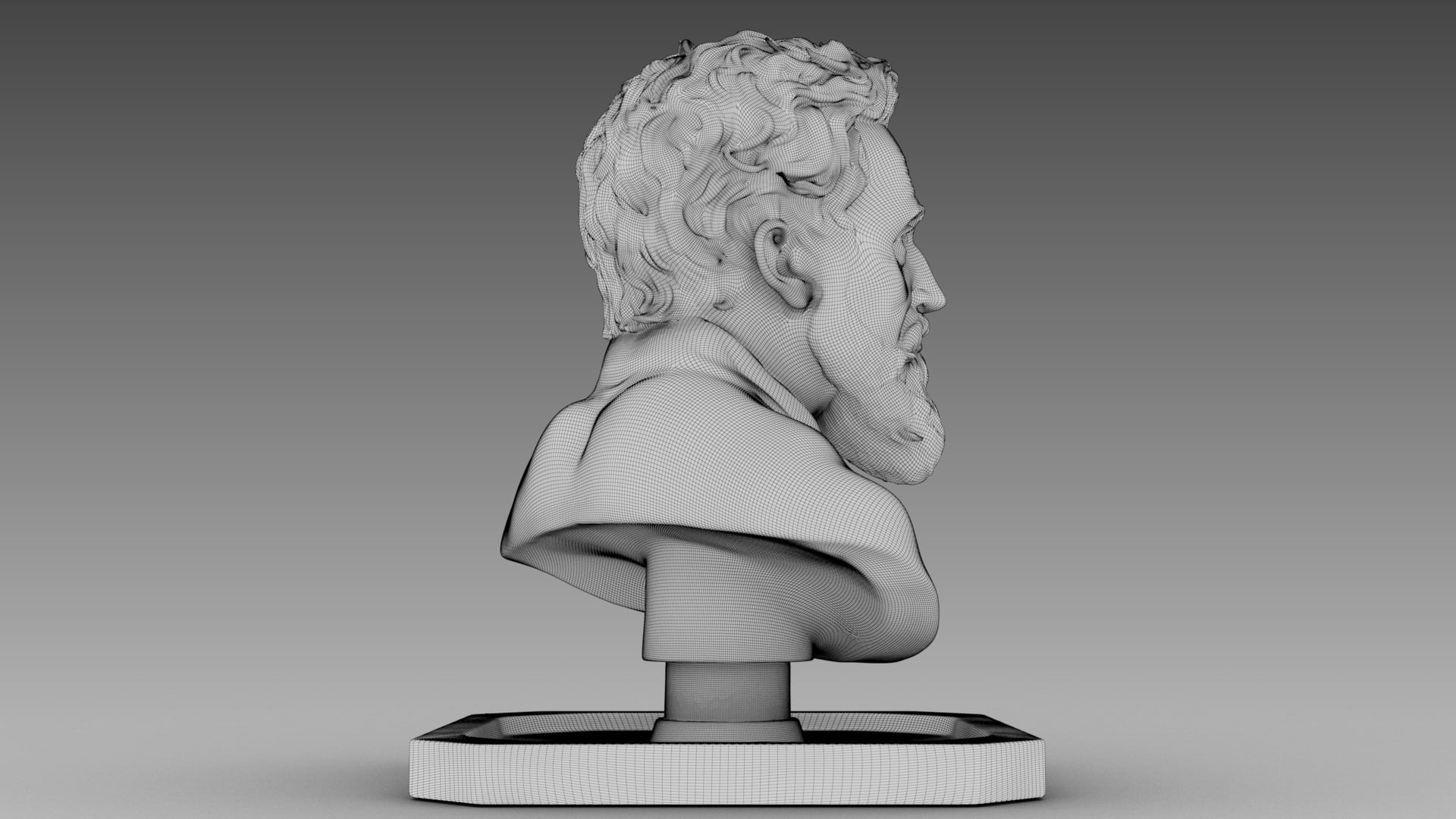 Michelangelo 3d model