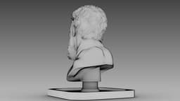 Michelangelo 3d model