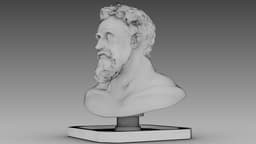 Michelangelo 3d model