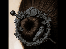 Hair_Brooch_002.3mf 3d model