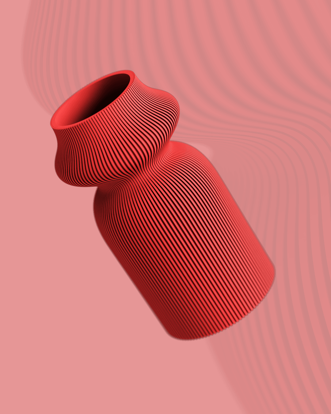 H33WORKS Wobble Vase 3d model